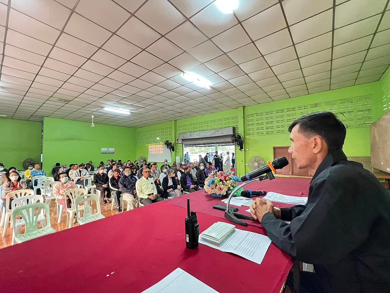 ประชุมคณะกรรมการและลูกบ้าน ประจำเดือนพฤศจิกายน