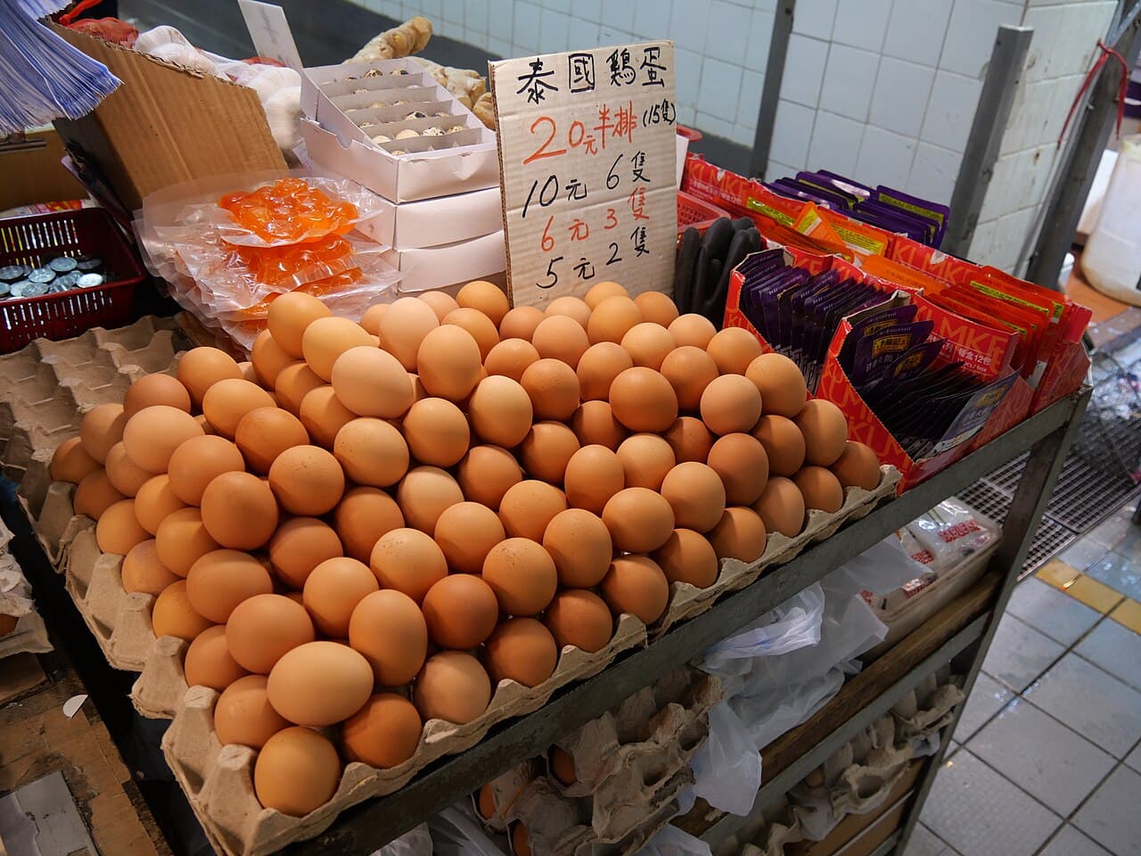 ไข่ไก่เบอร์ 2 (แผง 30 ฟอง)